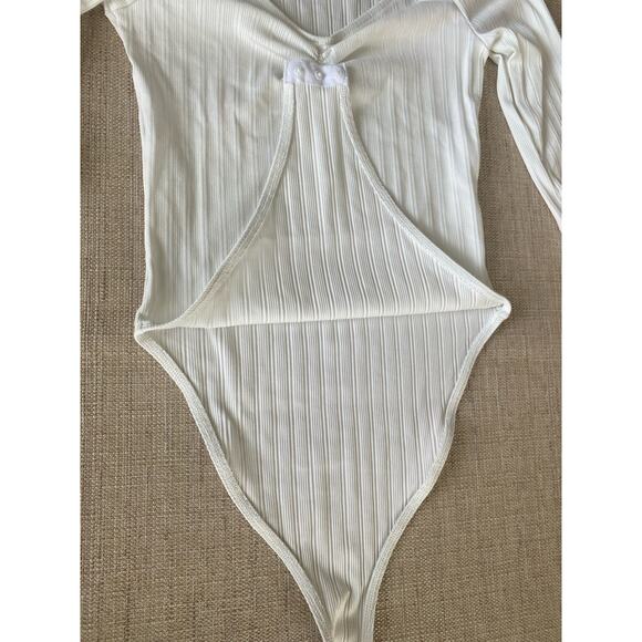 MISS SELFRIDGE BODYSUIT IVORY 6 - Picture 3 of 6